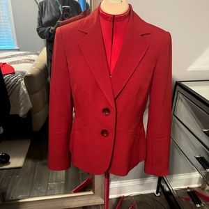 Kasper rust tailored blazer. Excellent condition. Size 4.